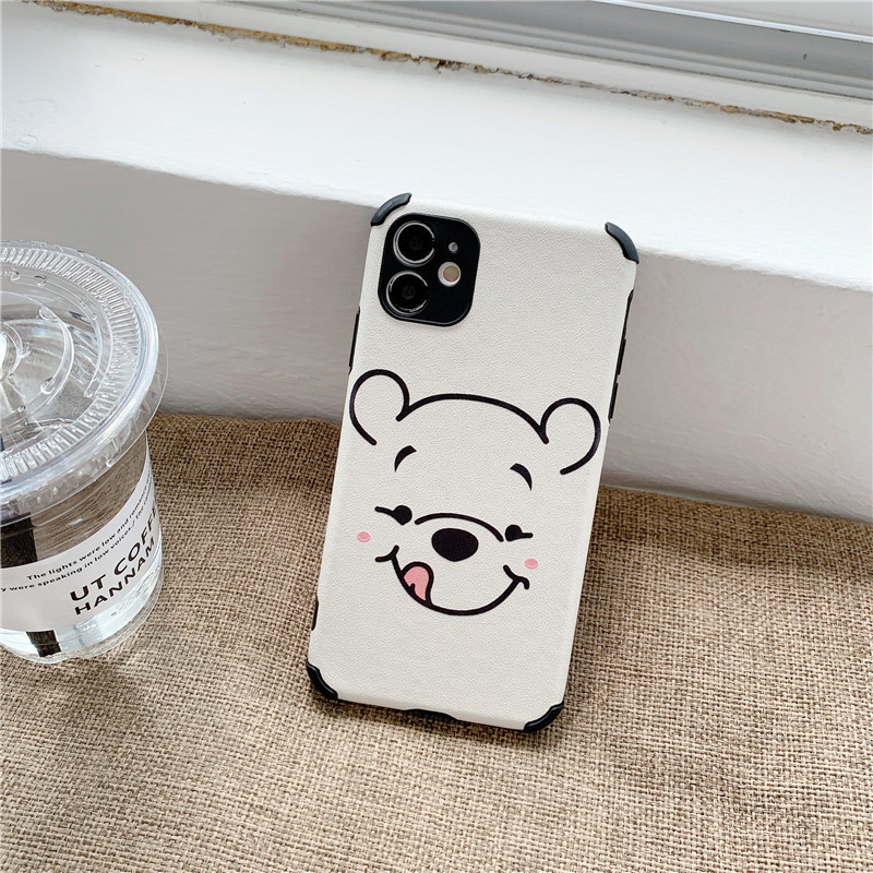 Ốp Lưng Silicone Họa Tiết Hình Chú Gấu Pooh Thời Trang Cho Apple Iphone X Xs Xr Xsmax 8 8plus 7p 6s 6sp Se2020