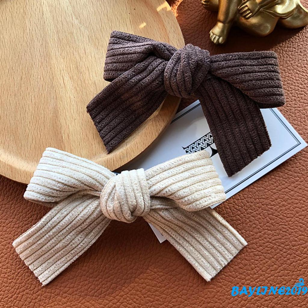 Kẹp tóc nơ hoạt hình xinh xắn dành cho nữ