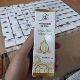 TINH DẦU GIA TRUYỀN DÂN TỘC DAO Sâu răng Hôi miệng