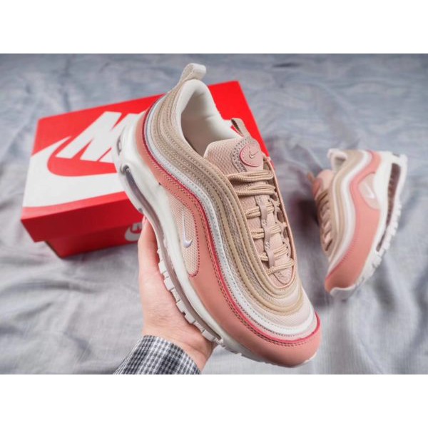 Giày  Air Max 97 Premium Pink đế bơm hơi cực nảy và êm chân mới về/TUẤN GIÀY