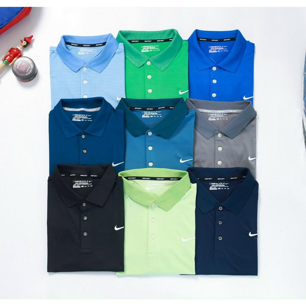 Áo Polo Nam Bigsize Tennis/Golf/Cầu Lông Của NK Chất Thun Lạnh Poly Cực Mát