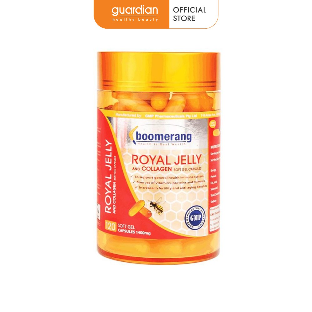 Viên uống sữa ong chúa Royal Collagen Boomerang 120 viên BM02