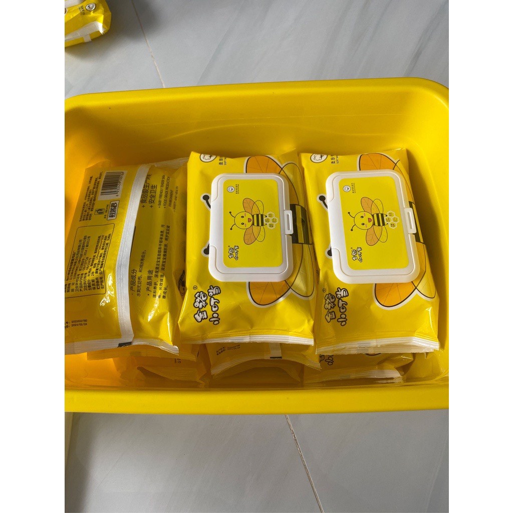 Khăn giấy ướt kháng khuẩn con vịt vàng loại 80 tờ