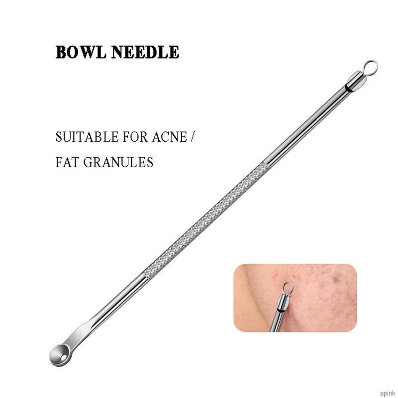Bộ 8 Dụng Cụ Nặn Mụn Bằng Thép Không Gỉ Cao Cấp