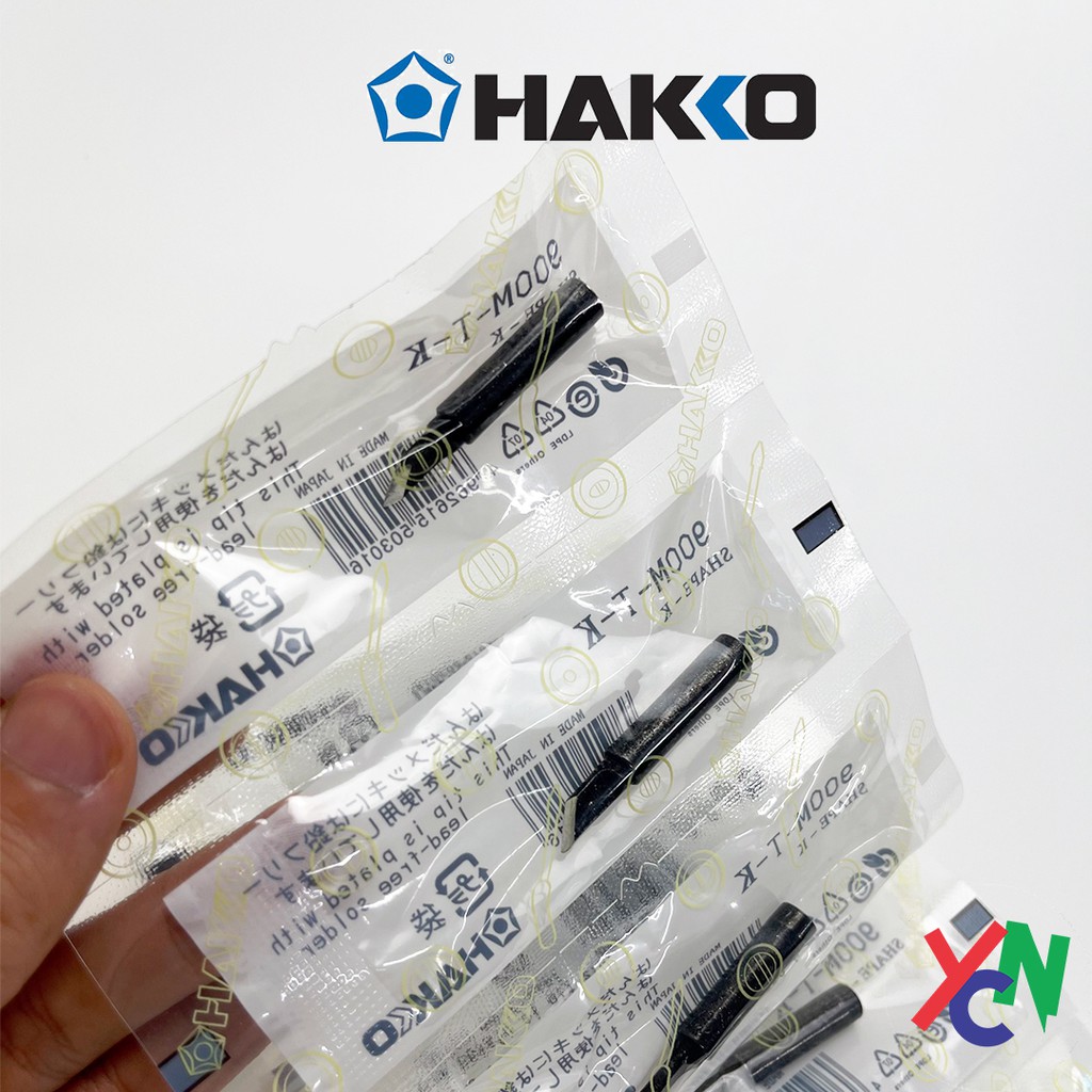 Đầu mũi hàn Hakko 900M mạ đen cao cấp dùng cho trạm hàn 936, 936A...