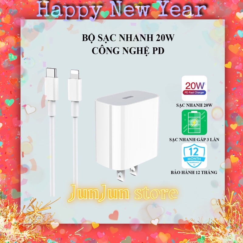 [ BỘ SẠC NHANH 18W 20W ] dùng cho ip 13 Pro Max, 12 Pro Max, iP 11, iP XS Max, iP XS, iP X, 1 ĐỔI 1 