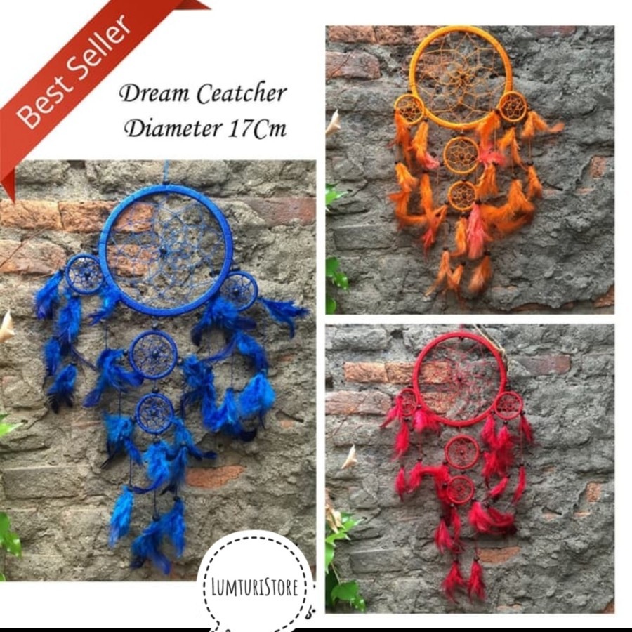 Dream Catcher Treo Tường Trang Trí Phong Cách Ấn Độ