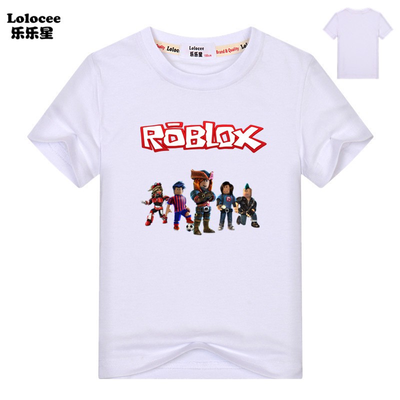 ROBLOX Áo Thun In Hình Cho Bé Trai Từ 4-14 Tuổi