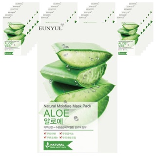 10 Mặt nạ lô hội Eunyul Natural Moisture Aloe (có sẵn)