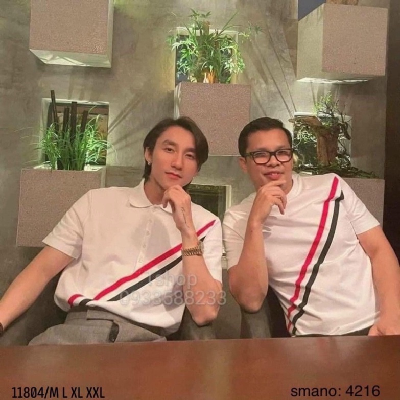 Áo POLO THOM BROWNE sƠN TÙNG MTP
