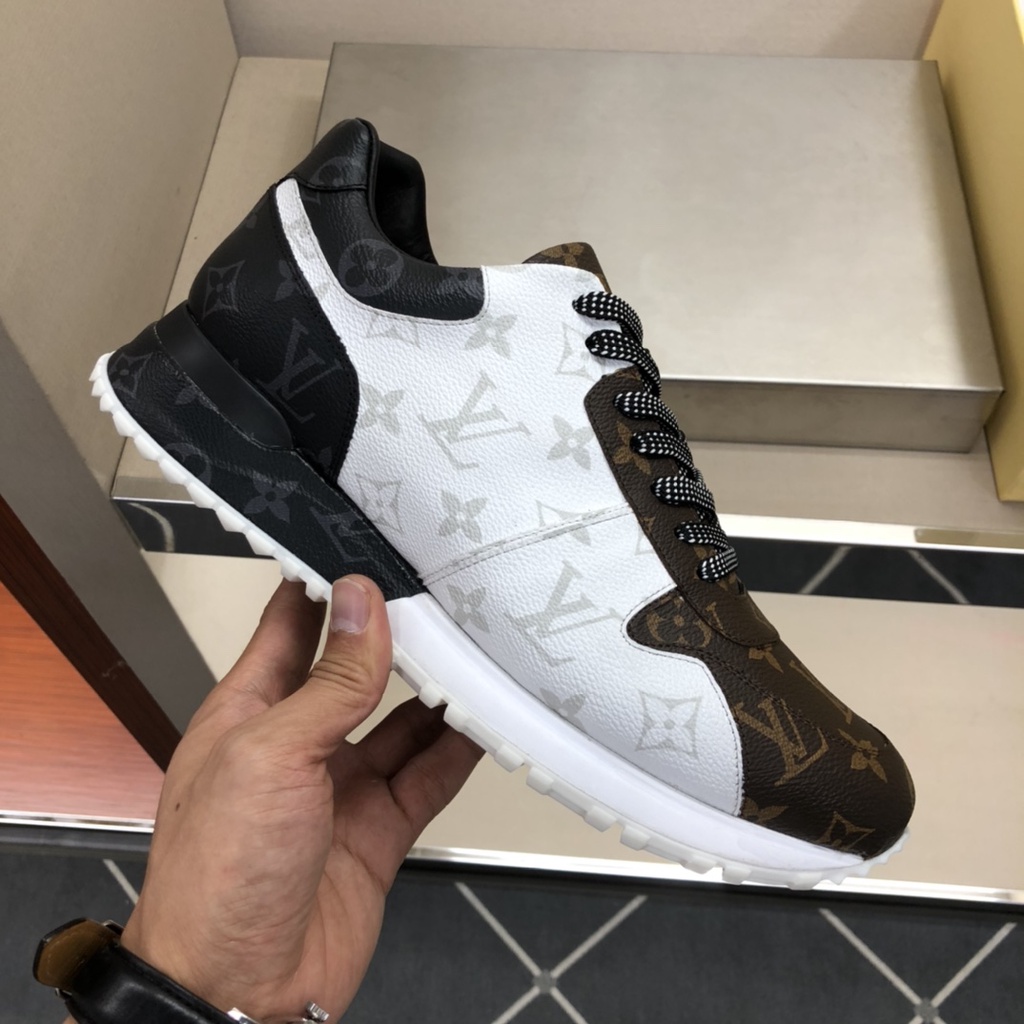 Giày thể thao nam da thật thời trang cao cấp Louis Vuitton LV phong cách cá tính, thời thượng