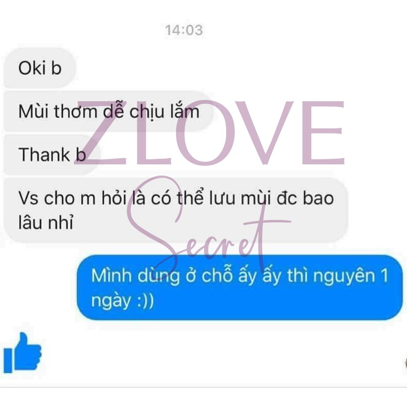 [RẺ NHẤT] Nước hoa Zlove Secret chính hãng, hương thơm quyến rũ, phiên bản tiết kiệm loại 1ml (che tên sản phẩm) | BigBuy360 - bigbuy360.vn