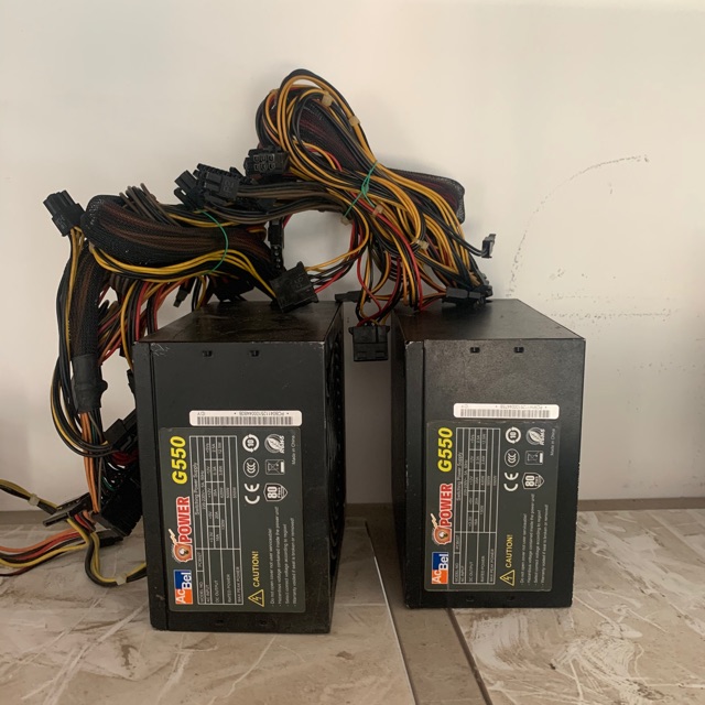 Nguồn Acbel g550 80plus chính hãng nguyên tem