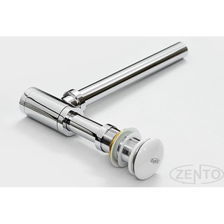 Bộ xi phông lavabo xả nhấn sứ Zento ZXP119