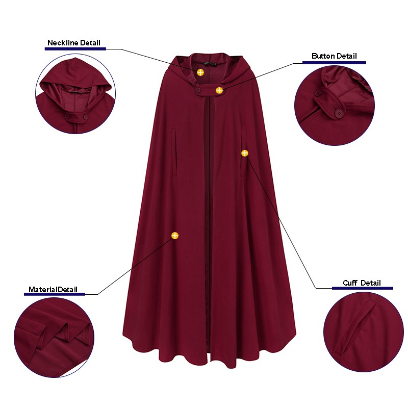 Áo choàng ZANZEA dáng dài phong cách thời trang cho phái nữ | BigBuy360 - bigbuy360.vn