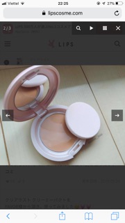 Phấn phủ nội địa Nhật clear last
