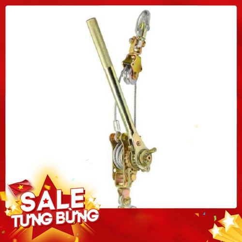 Palang cáp lắc tay 1 tấn