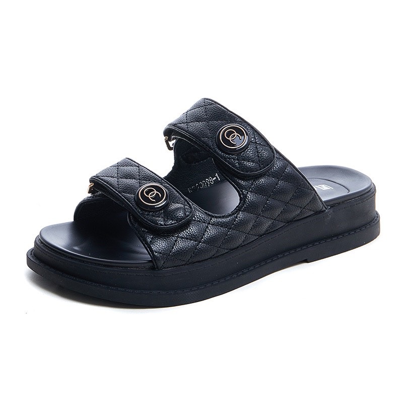 Dép lê 2 quai logo CN fullbox