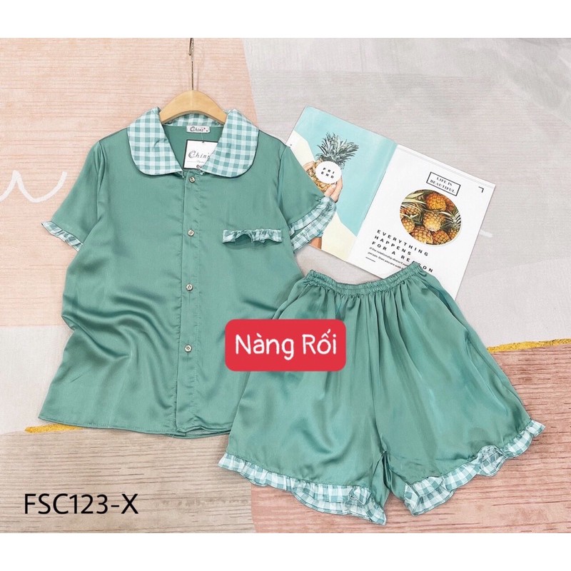 BỘ LỤA TAY CỘC QUẦN ĐÙI SIÊU XINH ĐẸP | BigBuy360 - bigbuy360.vn