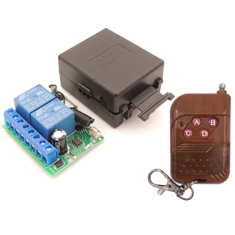 Rơle thu tín hiệu DIESE Rf DC 12V 433MHz điều khiển đèn LED tiện lợi