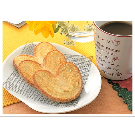 [Bánh mì sấy]Bánh trái tim Palmier hiệu Sanritsu Genji gói 183gr