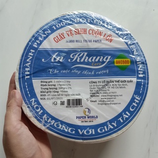 Giấy vệ sinh cuộn lớn siêu tiết kiệm An Khang