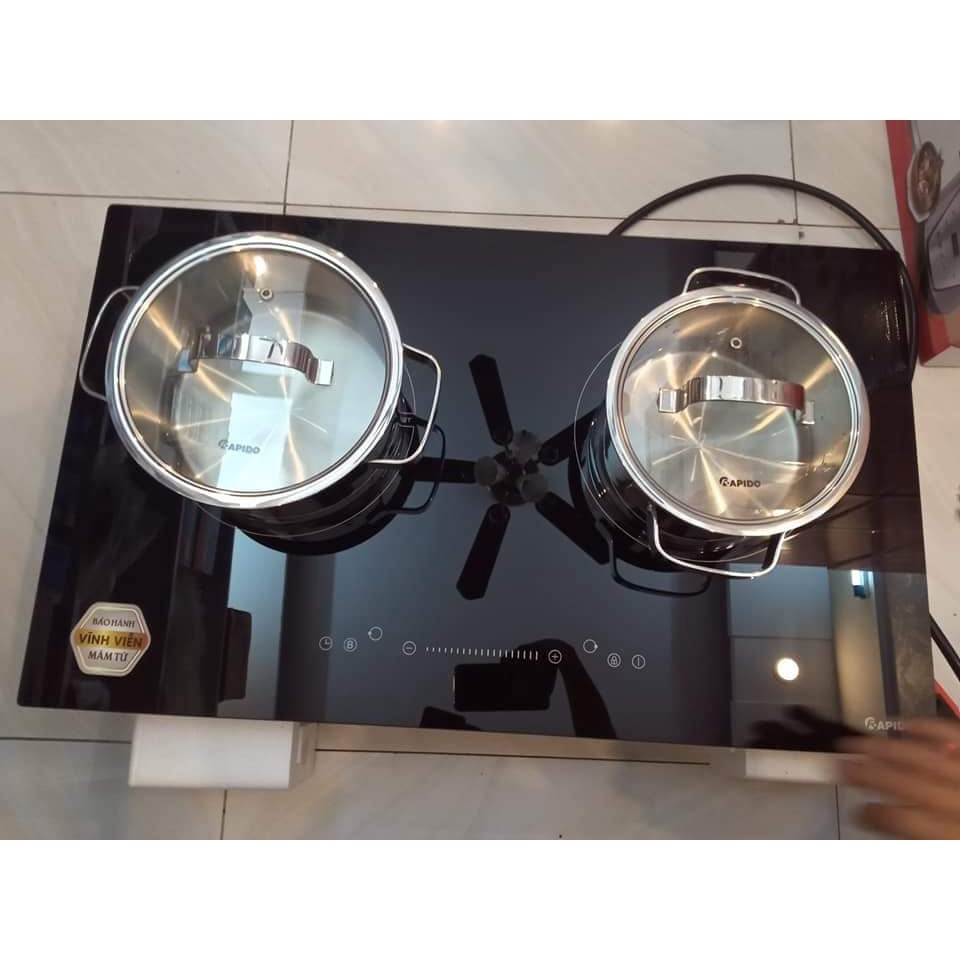 Bếp từ đôi Rapido RI4000BS