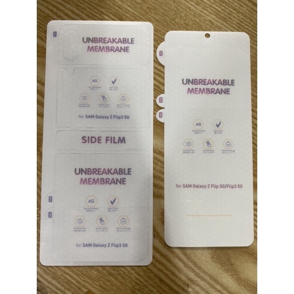 Dán PPF nhám ,Trong trước,sau samsung Zlip4 ,Zlip5,ZFlip 3,Zlip1/2,Zfold2,ZFold3,ZFold4,ZFold 5
