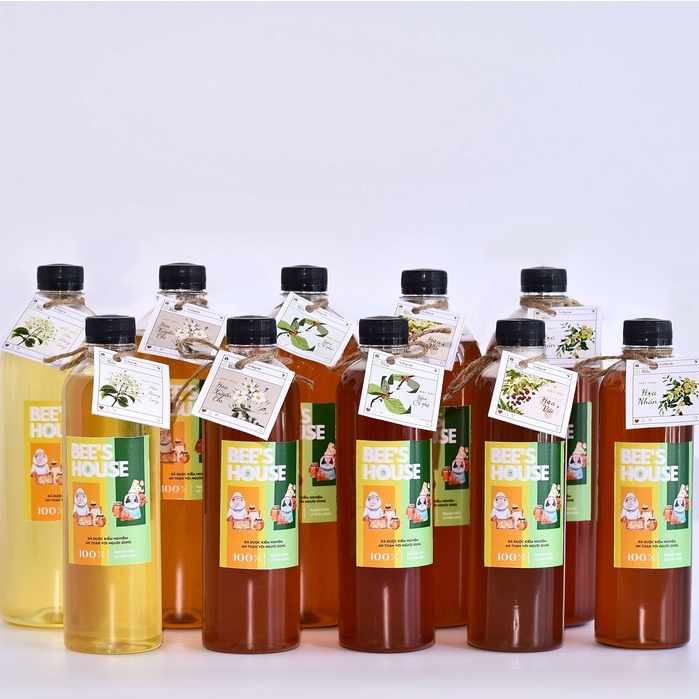 Combo 4 chai mật ong khách yêu cầu
