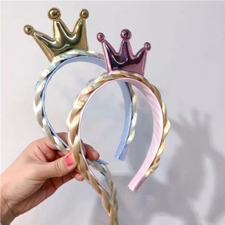 Cài tóc Frozen bím tóc dài cho bé gái