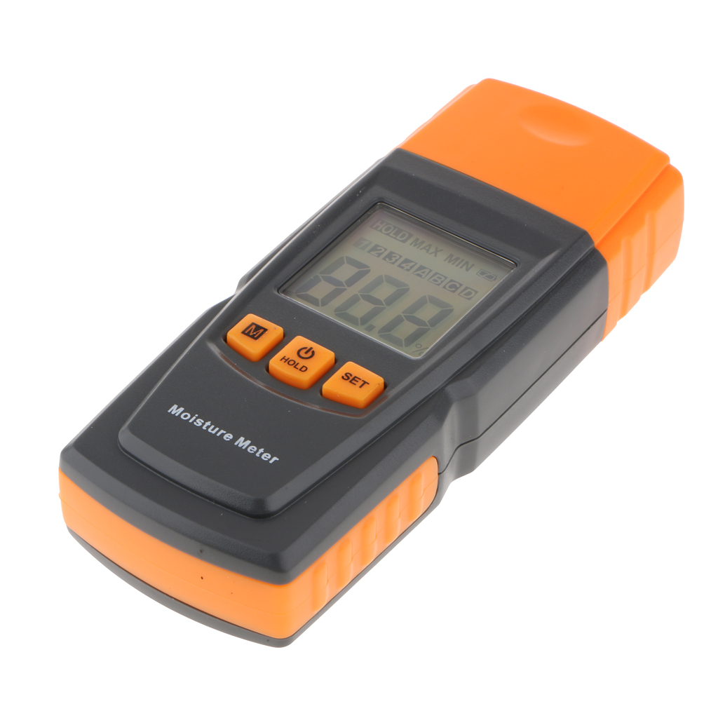Máy Đo Độ Ẩm / Nhiệt Độ Gỗ Kỹ Thuật Số 20-90% 61 GM605