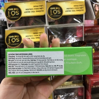 Xà bông cục FA Refreshing Lemon 90g
