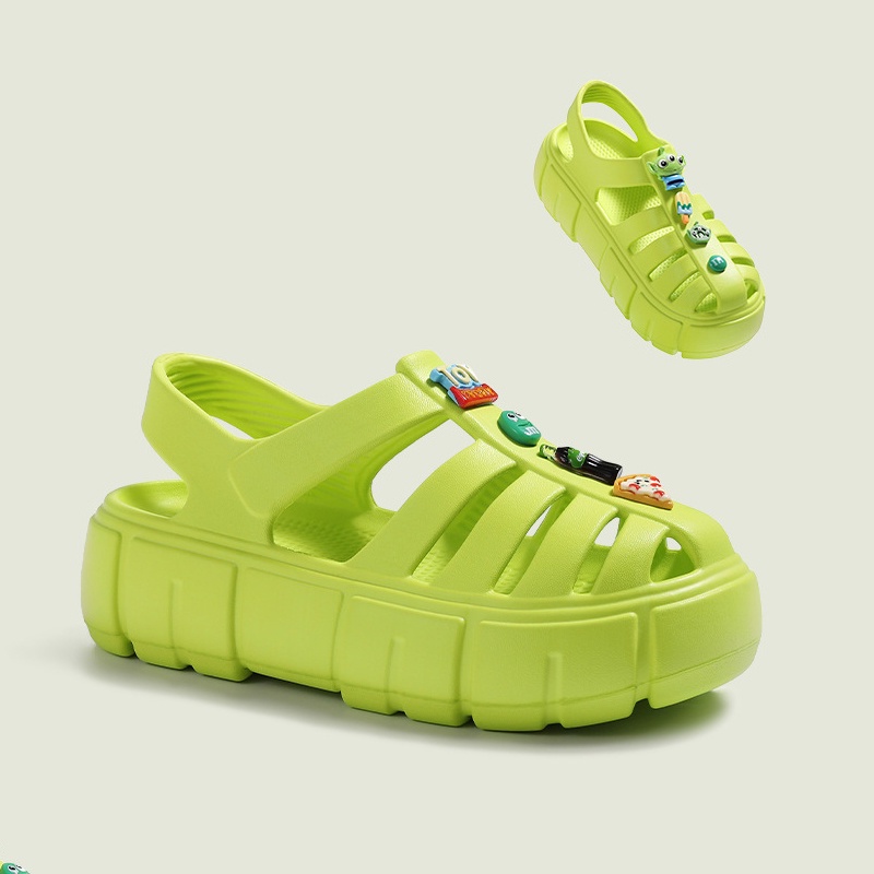 Xăng đan Đế Dày 6CM Chống Va Chạm Thời Trang Cho Nữ