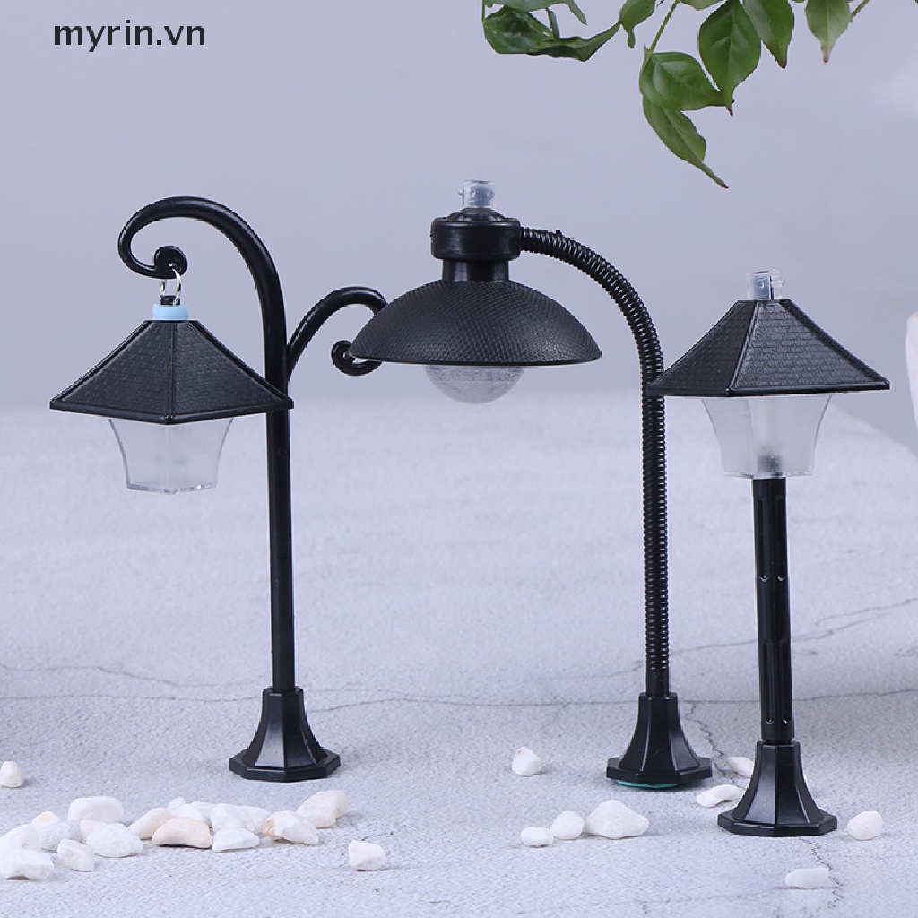 1 Đồ trang trí Đèn Đường Mini Trang Trí Sân Vườn