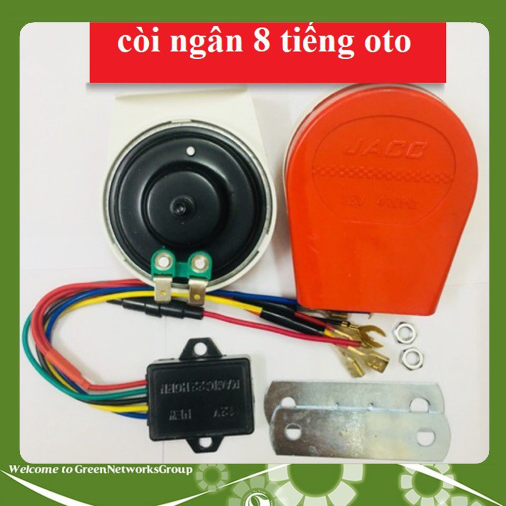 CÒI NGÂN 12V CHO XE ĐIỆN, XE MÁY