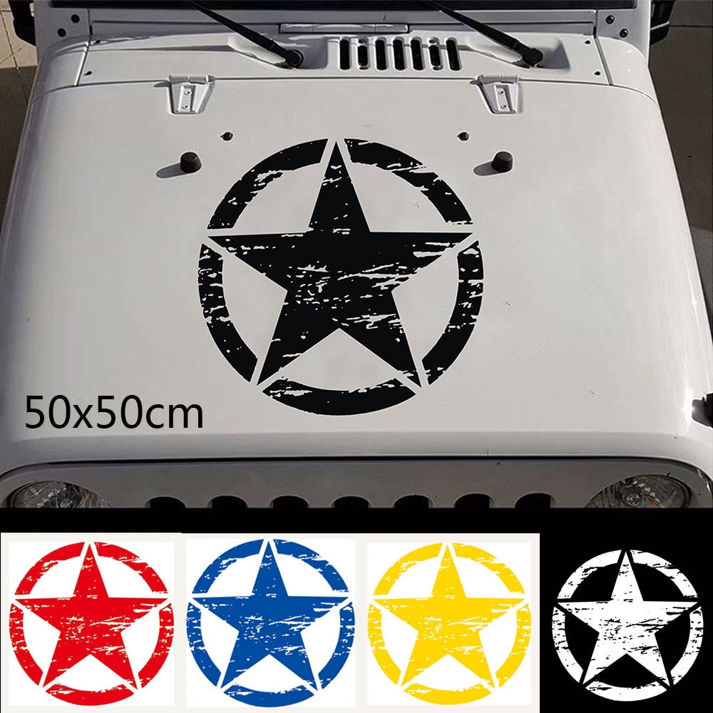 CHINK 50x50cm Vehicle Body  Military Graphic  Off Road Car Hood Sticker