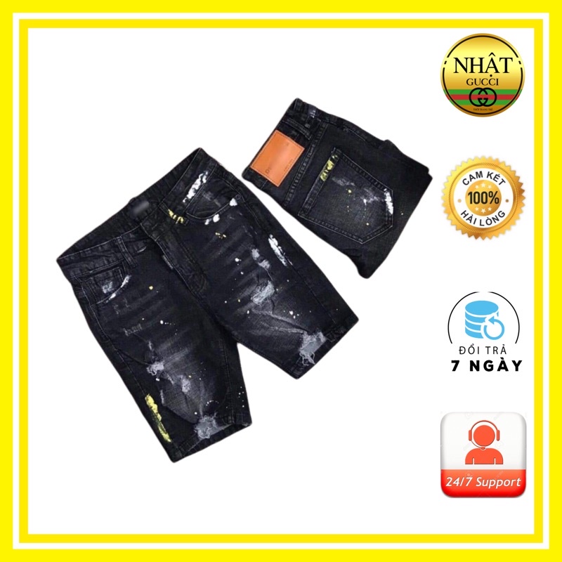 quần short jean nam TCS099 cao cấp