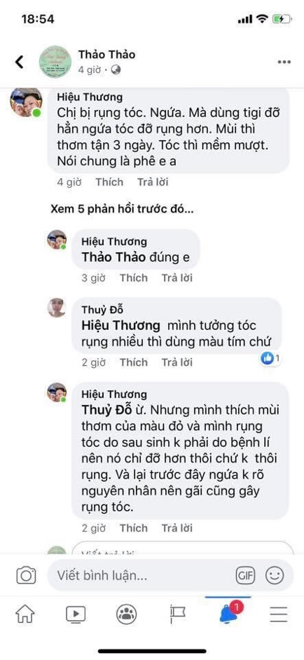 Dầu gội tigi đỏ chính hãng