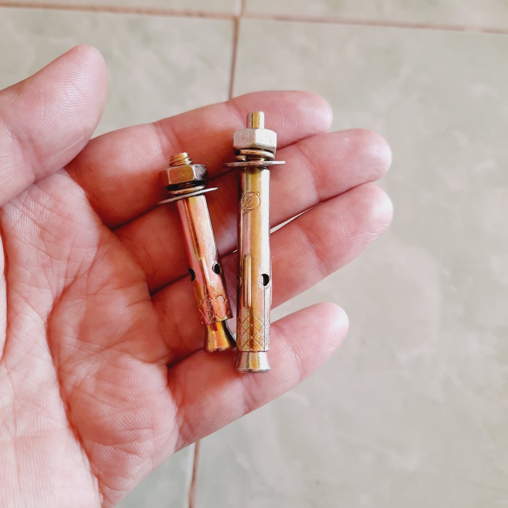 Nở sắt, tắc kê sắt phi 6mm các cỡ (M6x50, M6X60)