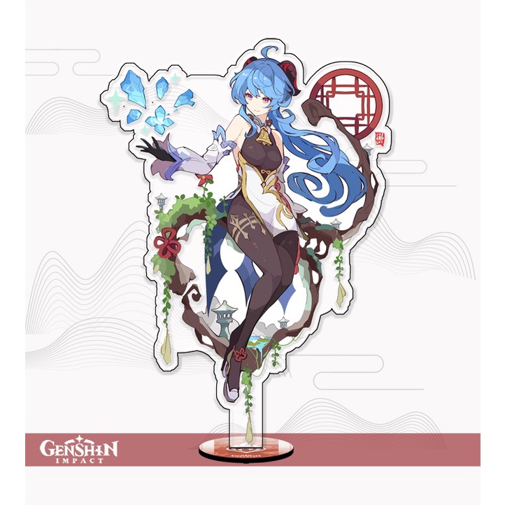 Tượng mica Standee anime Ganyu 03 - Genshin Impact