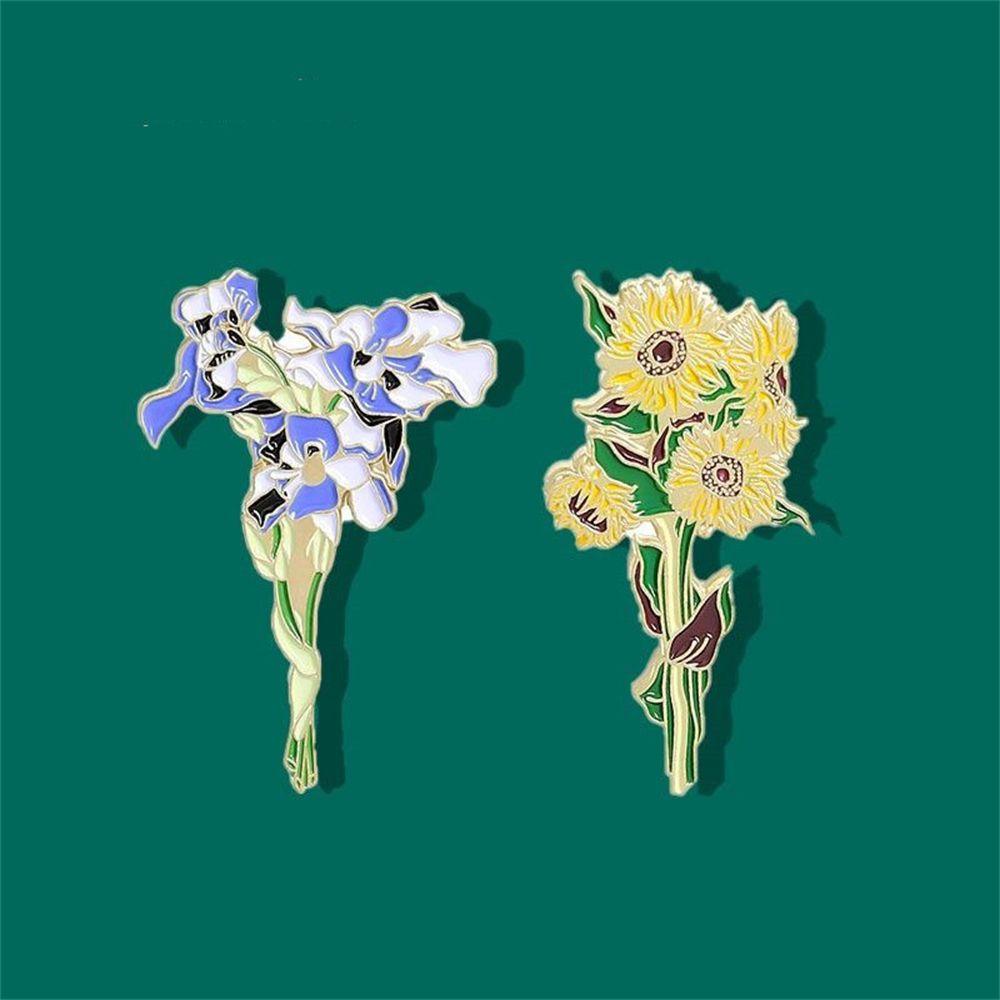 SUMU Ghim Cài Áo Hình Tranh Van Gogh