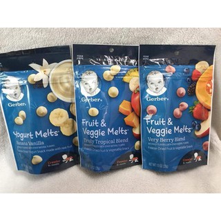 Sữa Chua Khô Gerber Đủ Vị Mẫu Mới