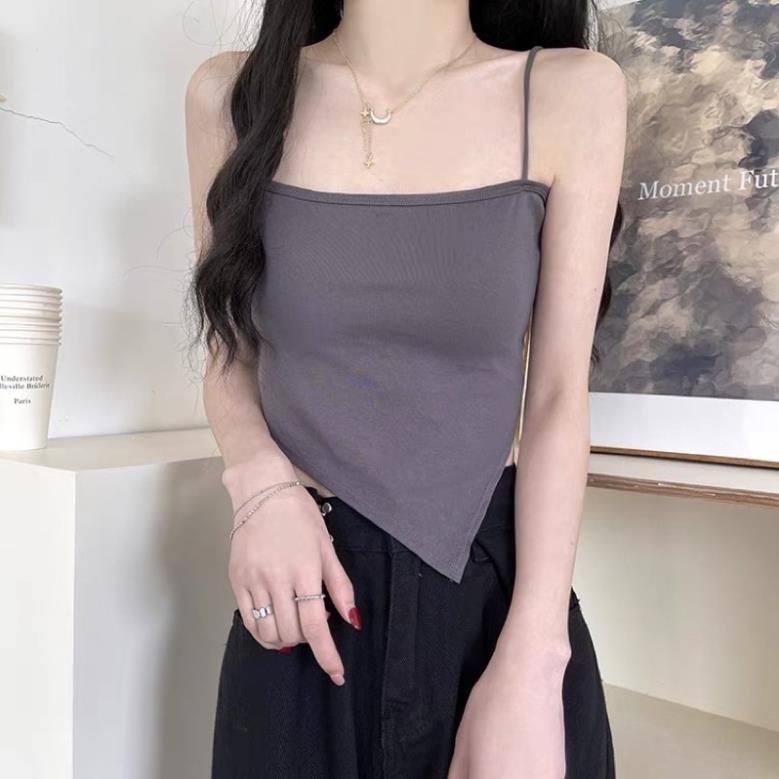 Áo Bra Nữ Softie 2 Dây Mảnh Yếm Vạt Chéo Có Đệm Ngực Trend Mới 1804