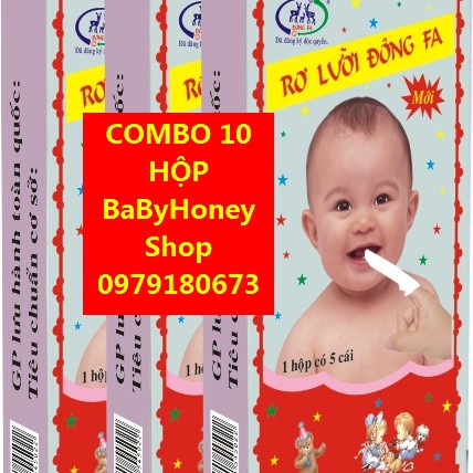 Rơ lưỡi Đông Fa cho bé  rơ lưỡi