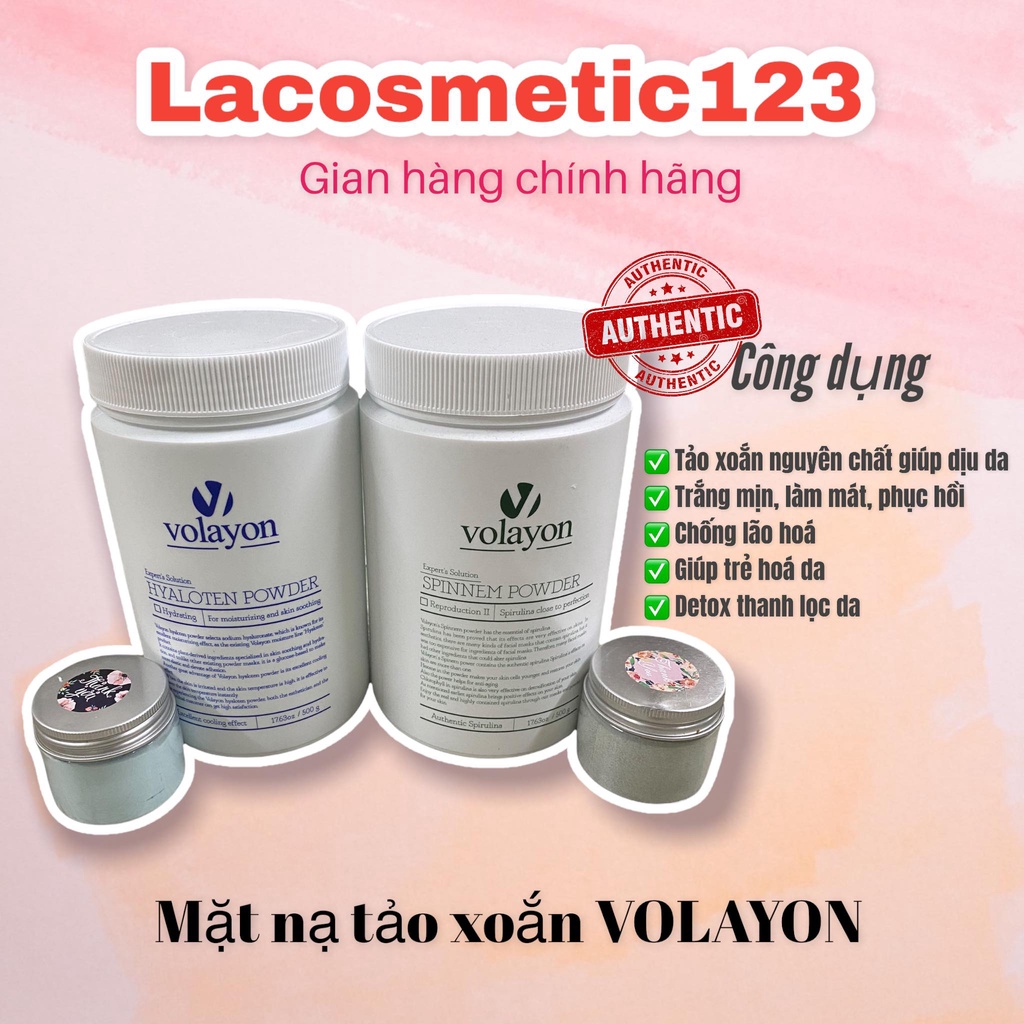 Mặt Nạ Tảo Xoắn Volayon( Chính Hãng 100%)