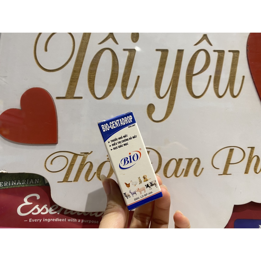 Nhỏ Mắt Bio Genta Drop cho thú cưng - Thỏ Đan Phượng