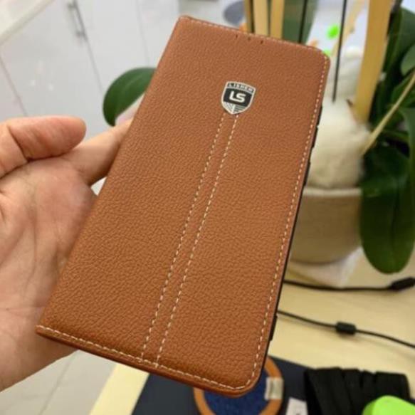 Bao da nắp gập Lishen cho OPPO A9 2020, A5 2020 có ngăn nhét thẻ tiện lợi