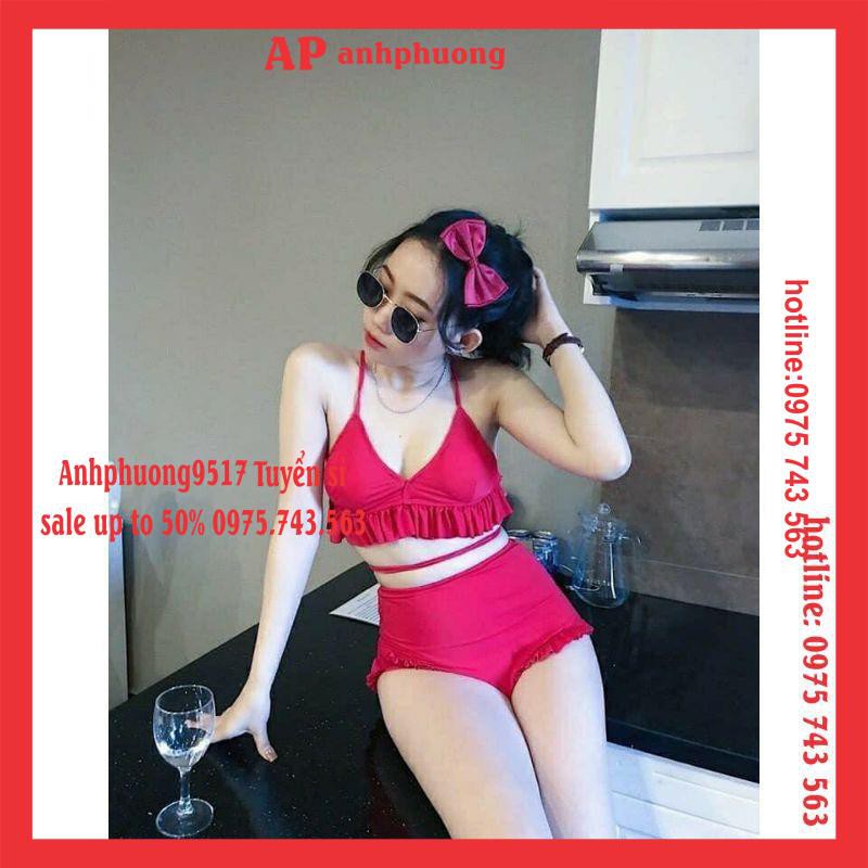 [MÃ ANHP12999 GIẢM 3000 ĐƠN 99K]Bộ Đồ Bơi Đi Biển Bánh Bèo Tiểu Thư VINTAGE♥️Bikini Hai Mảnh HÀNG LUÔN CÓ SẴN TẠI SHOP | BigBuy360 - bigbuy360.vn