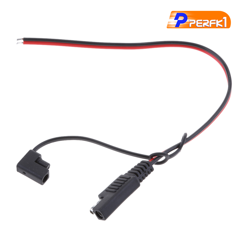 Hot-300mm 18AWG Solar Panel Battery SAE Plug Extension Adapters Cables Lines