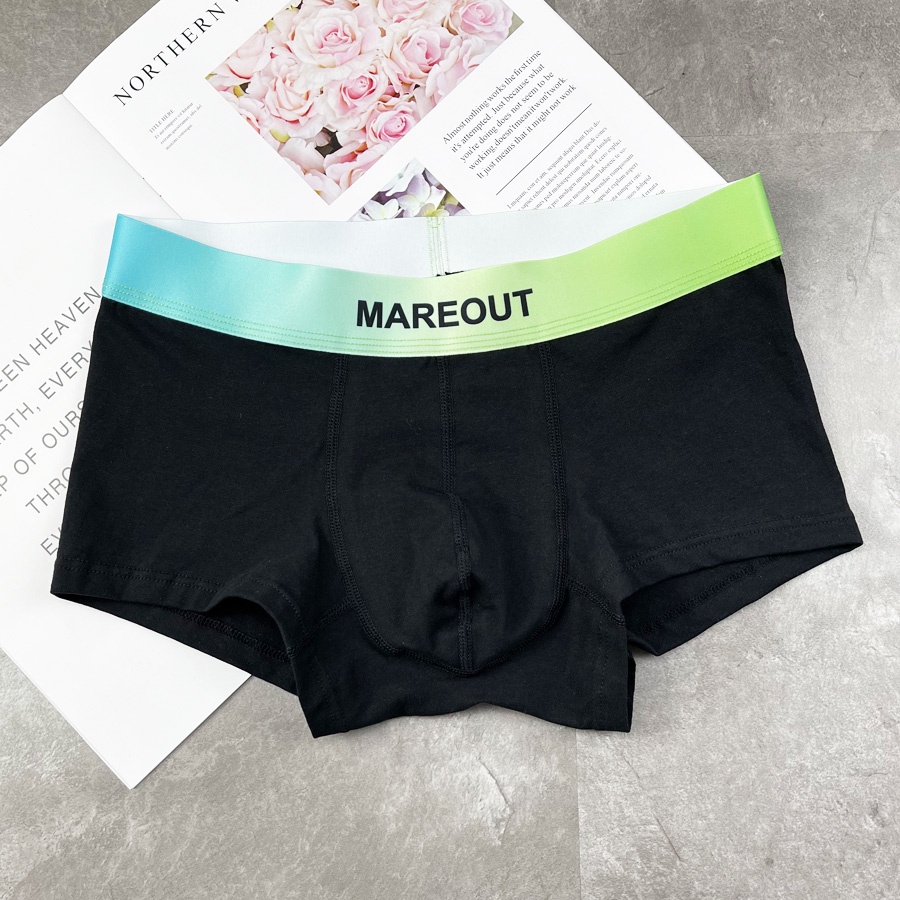 QUẦN LÓT NAM - Dạng BOXER Lưng Quần Chạy Màu Độc Đáo - Thun Cotton Mịn